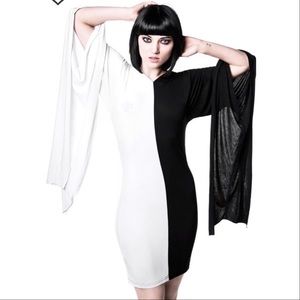 BF & CM Sale❗️🎃KillStar Hooded Yin Yang Dress